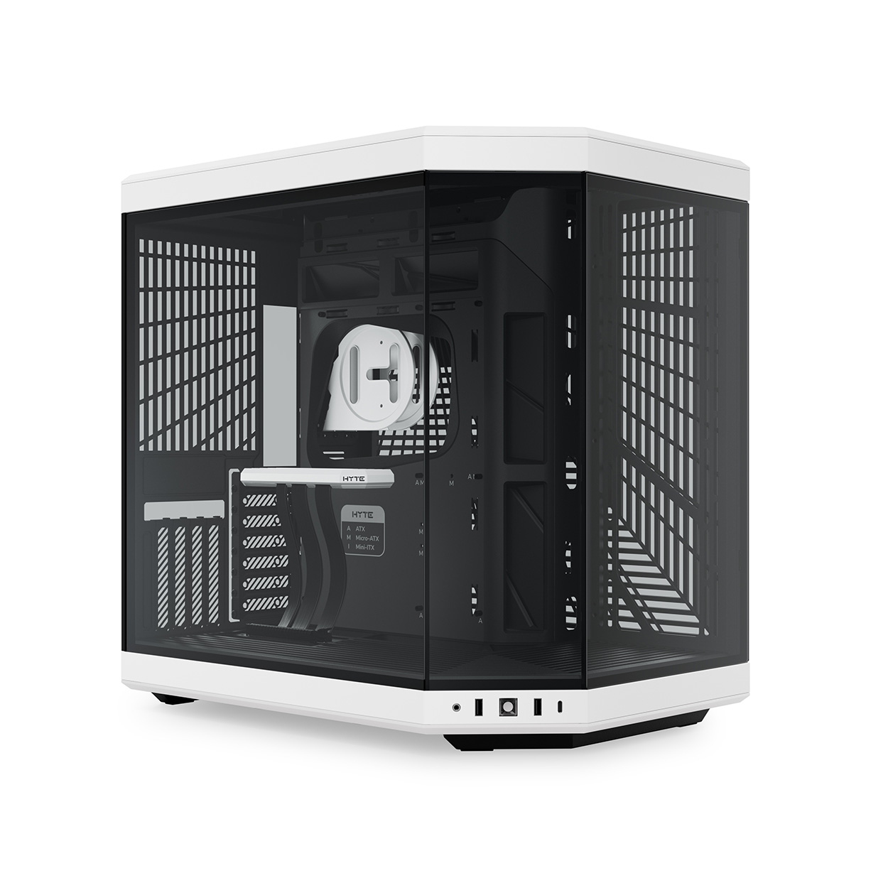 HYTE Y60 Premium ATX Mid Tower Chassis - Black