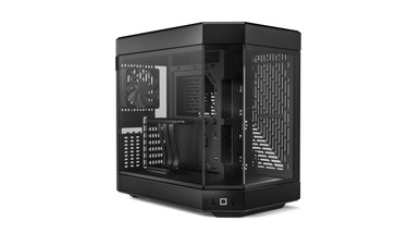 Air Cooled HYTE Y60?!, All Black Gaming PC Build, Noctua NH-U12A Chromax  Airflow