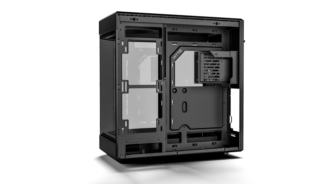 Air Cooled HYTE Y60?!, All Black Gaming PC Build, Noctua NH-U12A Chromax  Airflow