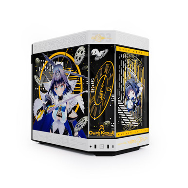 超希少 HYTE Y60 Ouro Kronii Limited Edition Ouro Kronii Y60 + Desk Pad Bundle | HYTE