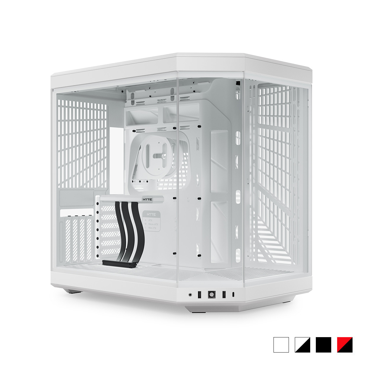 Premium Mid-Tower ATX PC Case White