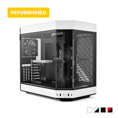 Premium Mid-Tower ATX PC Case White | HYTE