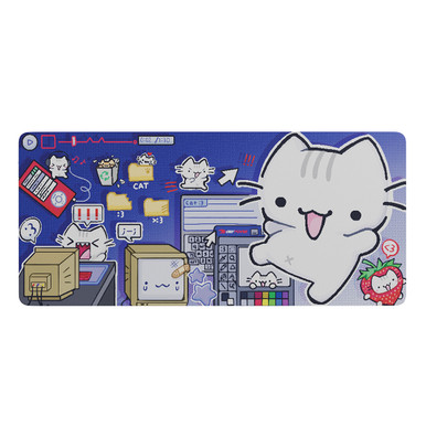 "Cat on the Internet" Desk Pad