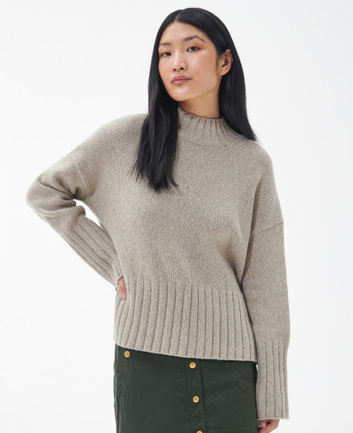 WINONA KNIT - LIGHT FAWN BY BARBOUR