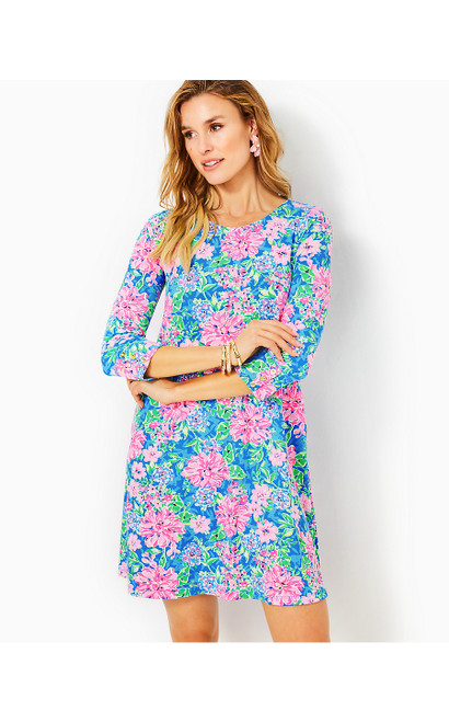 UPF 50+ SOLIA CHILLYLILLY DRESS - MULTI SPRING IN YOUR STEP