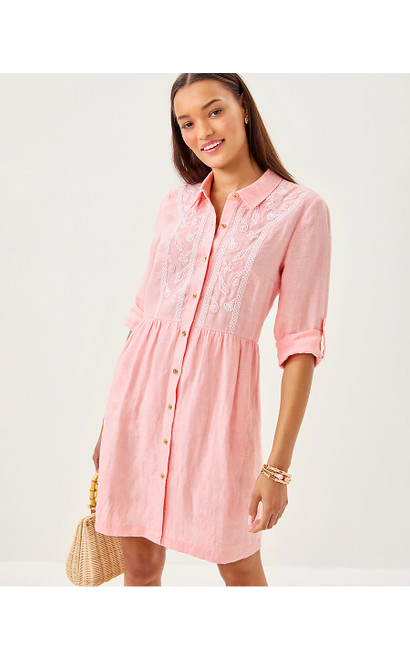 SHAELA DRESS - SORBET PINK