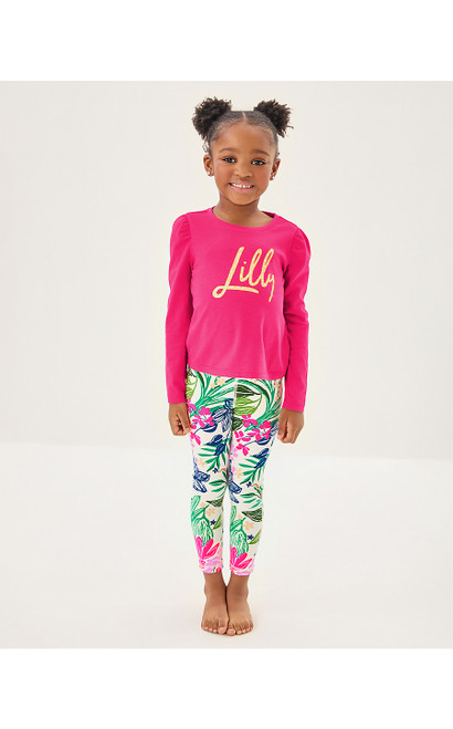 GIRLS MINI UPF 50+ MINI WEEKENDER LEGGING - MULTI ENDLESS SUMMERS