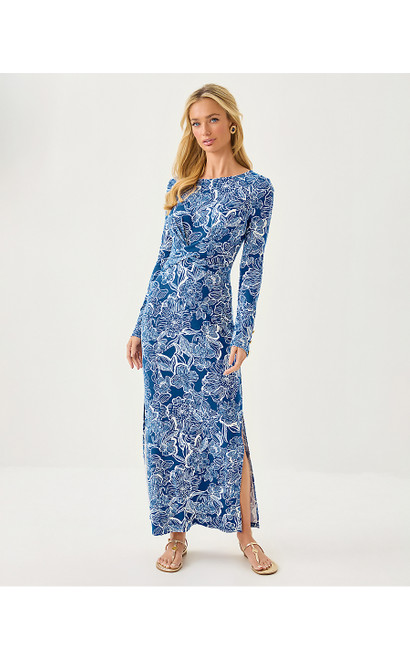ALESSANI MAXI DRESS - STARLIGHT NAVY UNFORGETTABLE