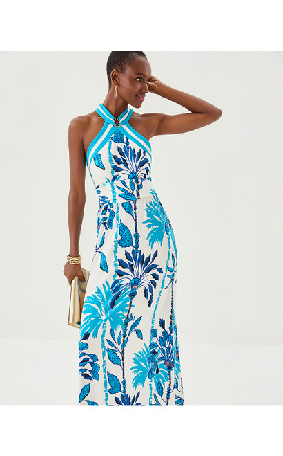 DEVENA MAXI DRESS -COCONUT SWAYIN IN THE BREEZE