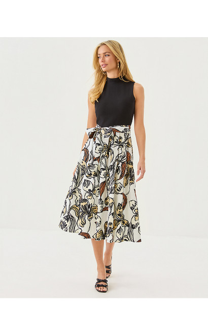 PRIMA MIDI DRESS - COCONUT IRISISTABLE