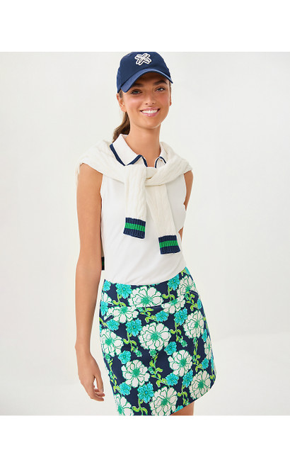 UPF 50+ LUXLETIC MONICA SKORT - LOW TIDE NAVY GO BIG