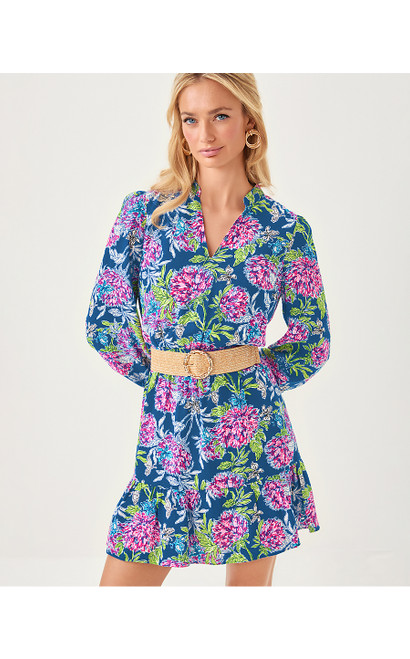 AXTON DRESS - MULTI DAHLIA LICIOUS