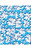 UPF 50+ LUXLETIC ANNORA SKORT - LUNAR BLUE PALM BEACH PETALS ENGINEERED