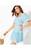 KYLANNE LINEN DRESS - HYDRA BLUE YOU DRIVE ME DAISY