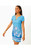 UPF 50+ SOPHILETTA DRESS - LUNAR BLUE A LIL NAUTI ENGINEERED
