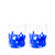 Lo Ball Glass Set -  Blue Spot