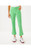 UPF 50+ LUXLETIC 28" CORSO KICK FLARE PANT - FAUNA GREEN PERFORMANCE GINGHAM