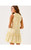 CAYLINN SLEEVELESS POPOVER DRESS - HONEYCOMB PIGMENT PRINTED SECRET STRIPE