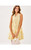 CAYLINN SLEEVELESS POPOVER DRESS - HONEYCOMB PIGMENT PRINTED SECRET STRIPE