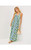 CARMILLA MAXI DRESS - SAPPHIRE POOL TROPICAL TANGO ENGINEERED