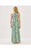 CARMILLA MAXI DRESS - SAPPHIRE POOL TROPICAL TANGO ENGINEERED