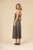 GLORIA DRESS - BLACK BEIGE GINGHAM