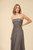 GLORIA DRESS - BLACK BEIGE GINGHAM
