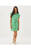 EMERSYN DRESS - KITTS GREEN SHADY BABE