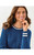 BROCKTON CREW NECK SWEATER - STARLIGHT NAVY X COCONUT