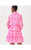 ANGIE DRESS - PINK BLISS SHADY BABE ENGINEERED