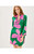 IRELLA CAFTAN DRESS - KITTS GREEN SUNSET SHADOWS