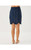 DEBRA SKIRT - LOW TIDE NAVY SWAY WITH ME SCALLOPED LACE