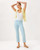 ANNET HIGH RISE CROP FLARE JEAN - BLUETTE