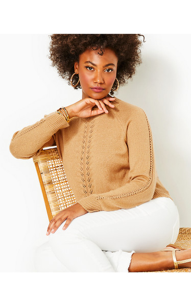 ESMA SWEATER - HEATHERED RATTAN