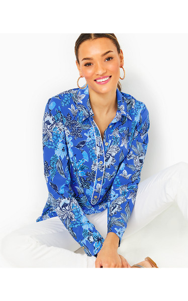 UPF 50+ GIAVANA TUNIC - ALBA BLUE CRUISIN TOGETHER