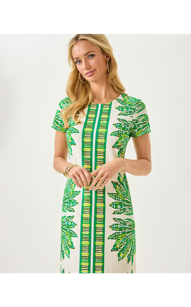 UPF 50+ KADEN MAXI DRESS - KITTS GREEN SHADY BABE ENGINEERED