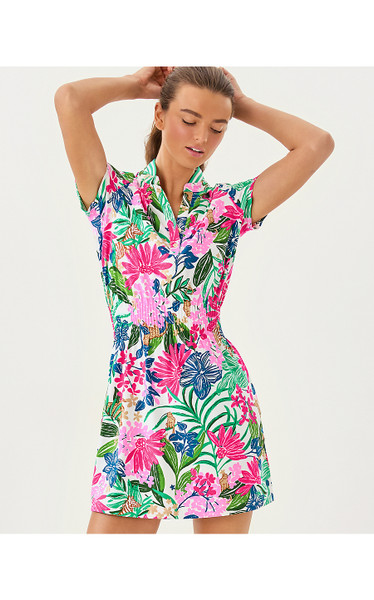 UPF 50+ LUXLETIC LOVE ACTIVE DRESS - MULTI ENDLESS SUMMERS