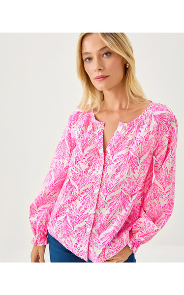 ALDINA TOP - PINK BLISS SHADY BABE
