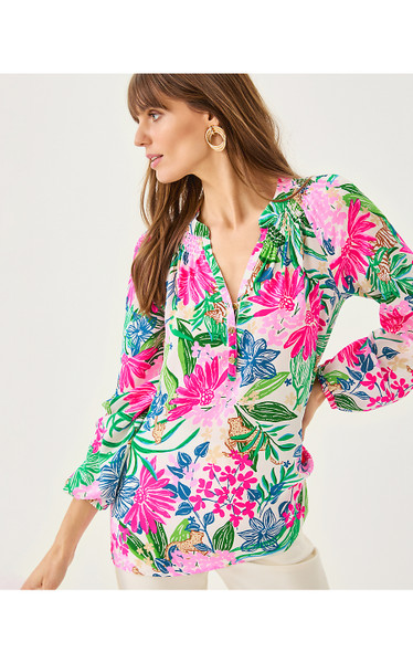 ELSA SILK TOP - MULTI ENDLESS SUMMERS