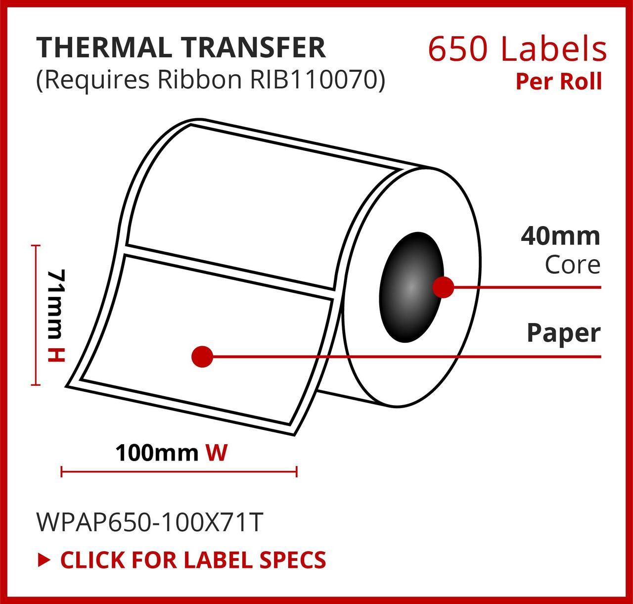 Transfer-71 Heat Transfer Paper