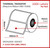 Thermal Transfer, Synthetic Label, 100mm x 50mm, 2000 Labels Per Roll Thermal Transfer, Synthetic Label, 100mm x 50mm, 2000 Labels Per Roll