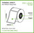 Thermal Direct, Paper Label, 102mm x 150mm, 350 Labels Per Roll