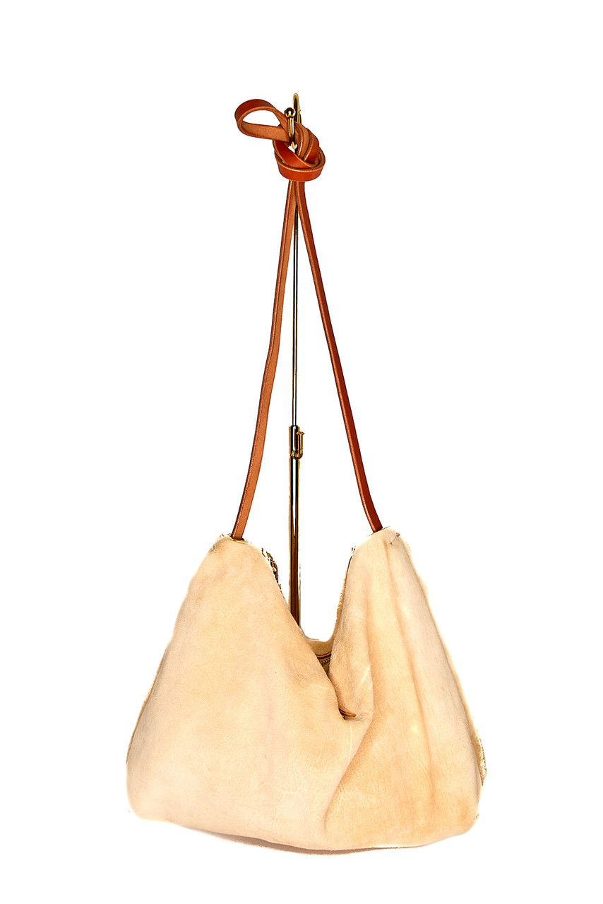 Deer Hide Bag Axis Deer Skin With Fur On And Genuine Leather