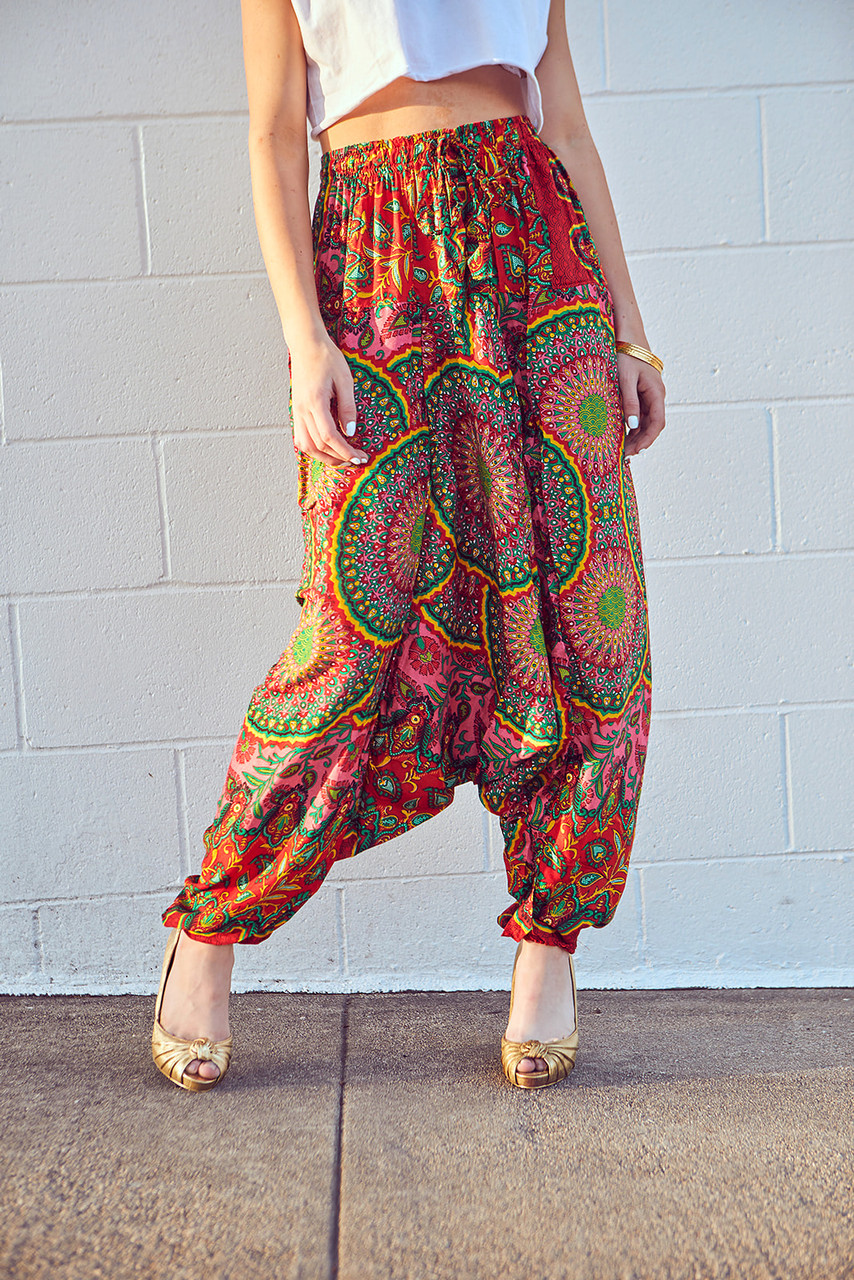 Fair Trade Harem Pants - Classic Colors | Shop Handmade at Malisun - malisun