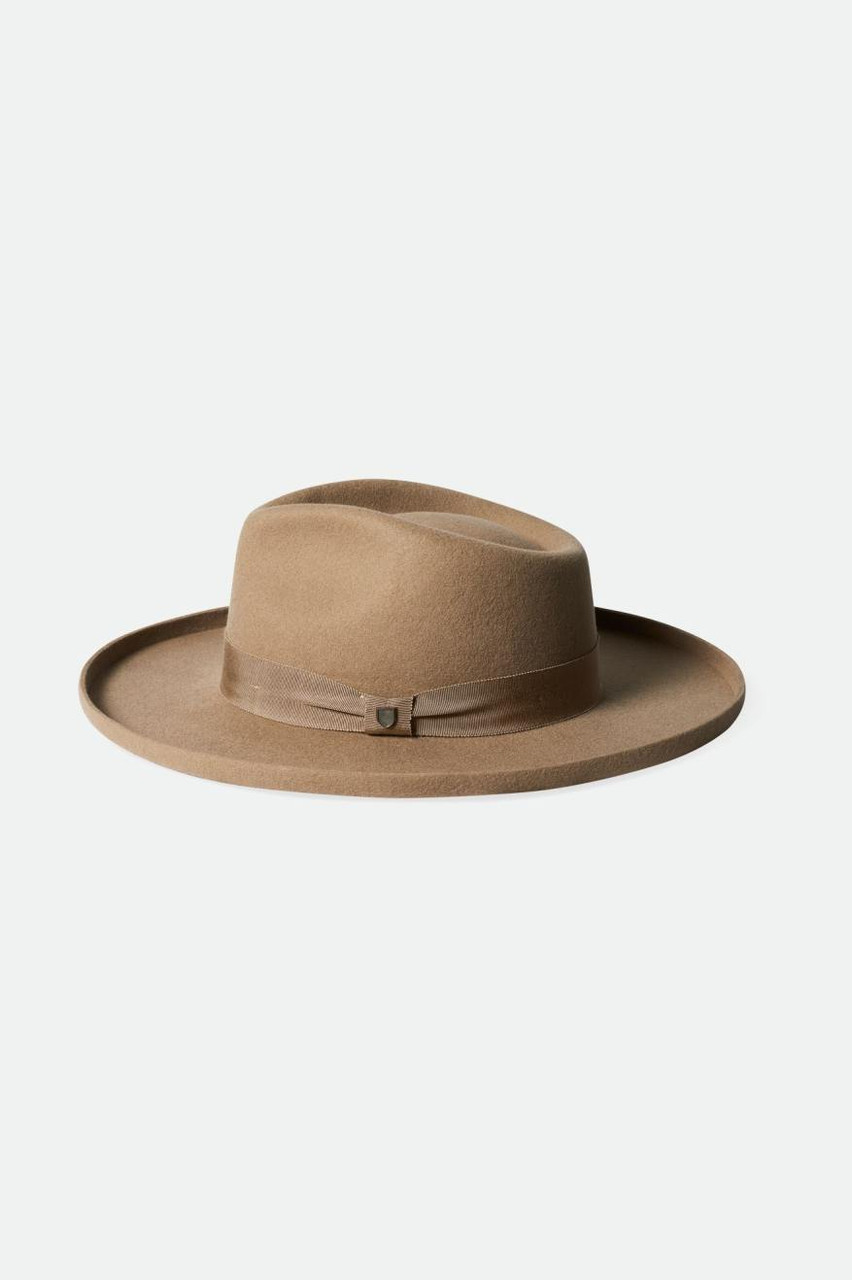 Victoria Felt Fedora Sand Farron Elizabeth