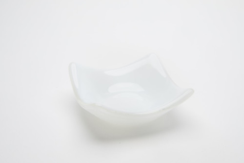 Local Glass Dish - Opaque White Local Glass Dish - Opaque White