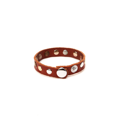 RRL Leather Bracelet - Tan - Farron Elizabeth