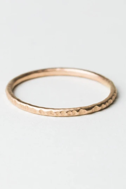 Narrow Stacking Ring - 14K Gold Filled