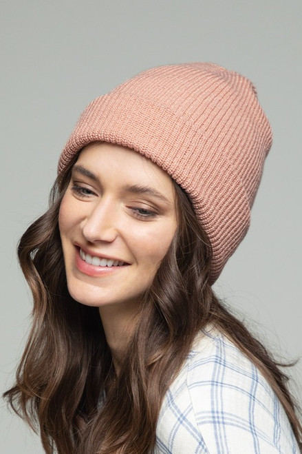 Slouchy Beanie - Blush