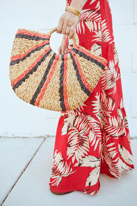 Sun Queen Straw Tote